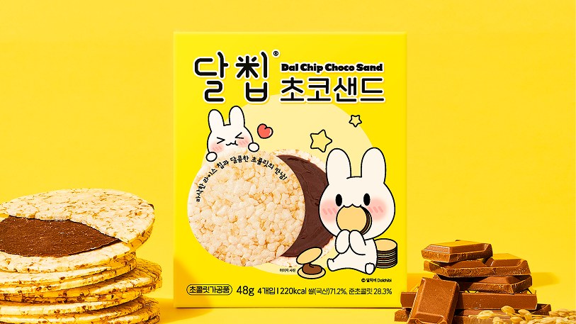 달칩 초코샌드 제품 이미지